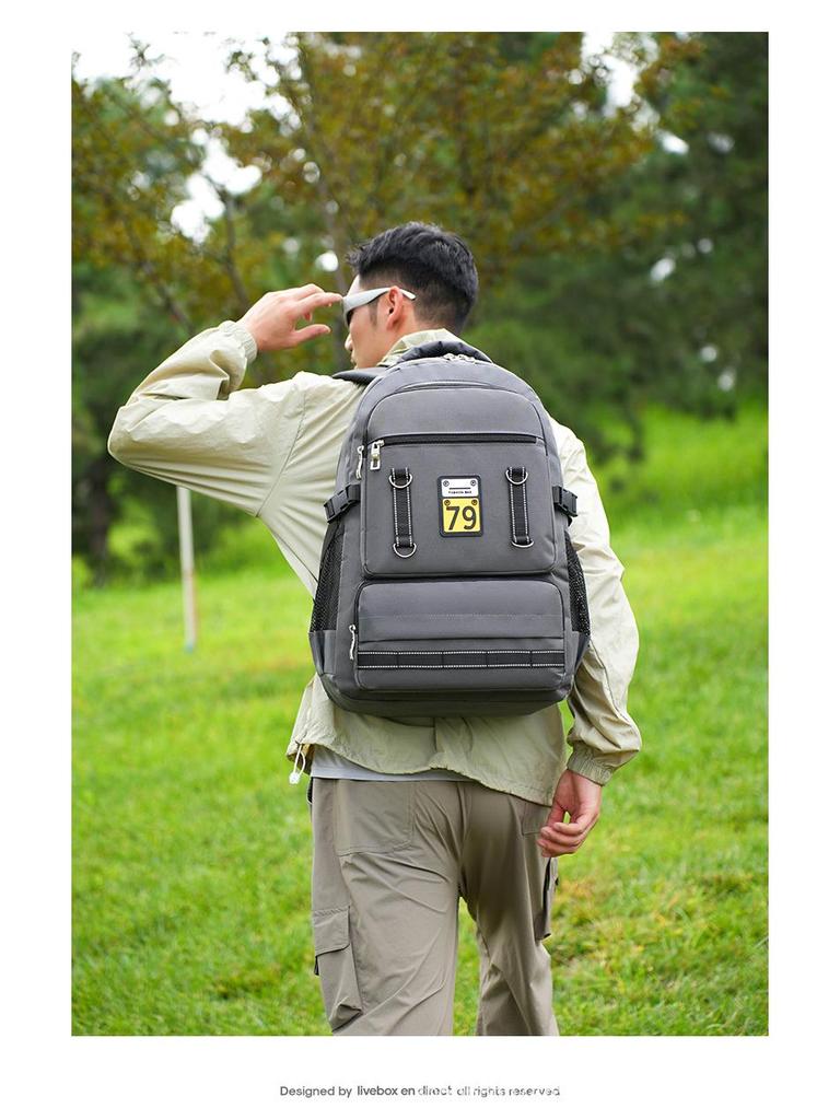 Durable Unisex Outdoor Commuting Backpack – Lightweight, Scratch & Wear Resistant with Large Capacity
