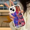 Fnaf Five-nights-At-Freddys Anime Leather Phone Case For IPhone 16 15 14 17 Pro Max 11 12 Mini Plus Soft Shell