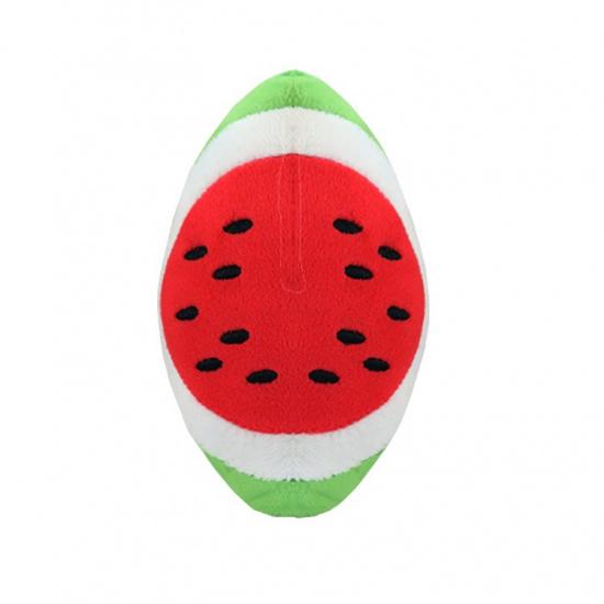 Dog Sound Toy Pet Cat Toy Watermelon Plush Toy Cat Supplies Entertainment and Boredom Relief