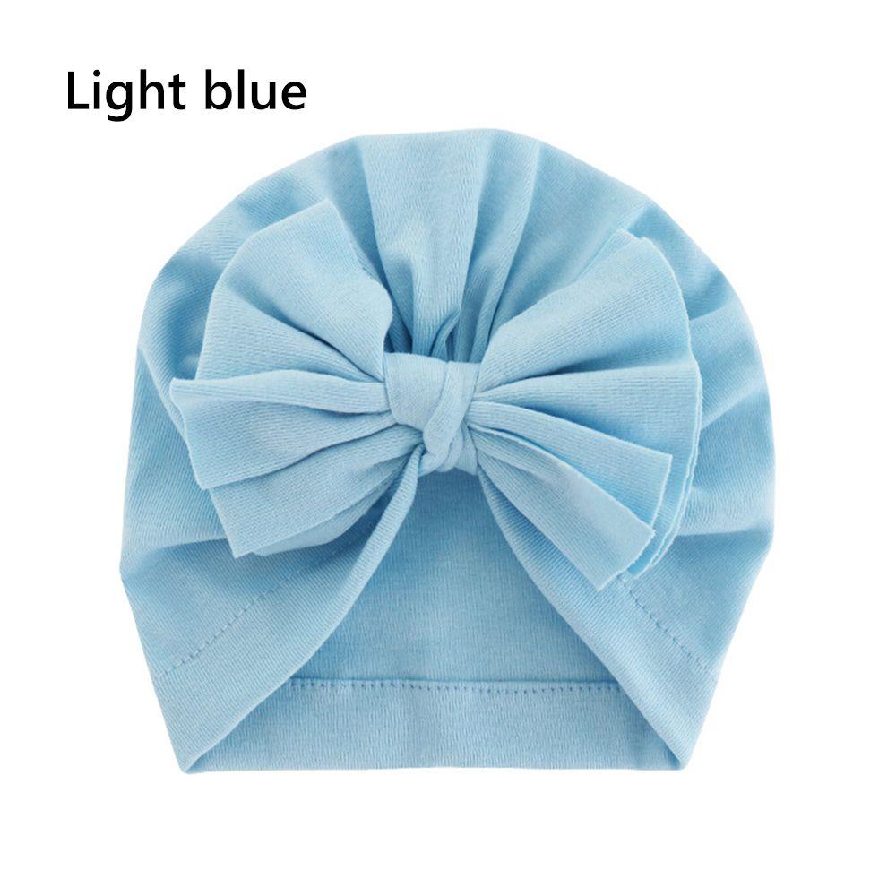 Toddler Kids Bowknot India Caps Baby Turban Hat Infant Beanies Head Wraps Knot Headband