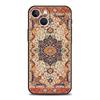Persian Floral Pattern Luxury Phone Case For iPhone 16 13 15 14 12 11 Pro MAX XR X SE XS 7 8 Plus Soft TPU Shockproof Cover