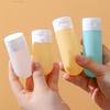 4pcs Travel Separate Bottle Candy Color Hose Squeeze Shampoo Shower Gel Portable Empty Bottle Cosmetics Lotion Storage Bottle