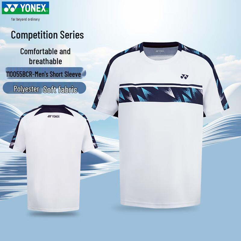 YONEX Quick-Dry Breathable Badminton Training Short-Sleeve Top 3XL