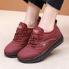 2025 shoes women's winter new women's walking shoes cotton boots velvet warm women's short boots comfortable mother shoes