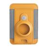 Leather Magnetic Card Holder for AirTag Locator - Strong, Elastic, MagSafe Compatible ID Wallet