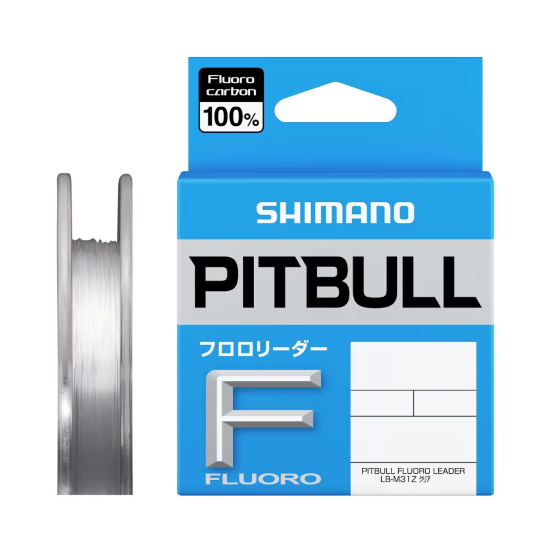 Shimano Pitbull Fluorocarbon Leader 30m Clear LB-M31Z #8 (30lb)