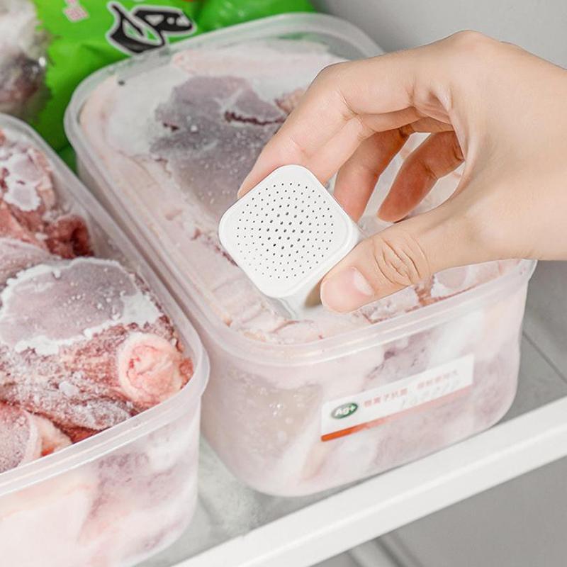 6Pcs Refrigerator Odor Removal Box Activated Carbon Purification Bags Formaldehyde Reduction Home Aseptic Deodorizer Tool Set