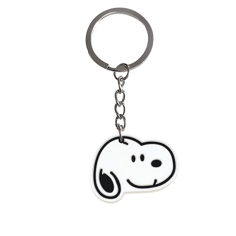 Snoopy Soft PVC Rubber Cartoon Keychain & Backpack Pendant