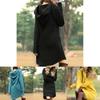 Cozy Womens Winter Long Sleeve Tunic Tops Pullover Hoodie Dress In Six Colors
