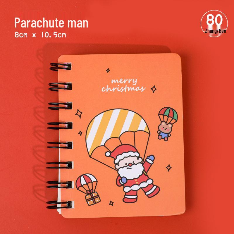 Hangsu Mini Christmas Pocket Notebook - Portable Holiday Gift Memo for Students