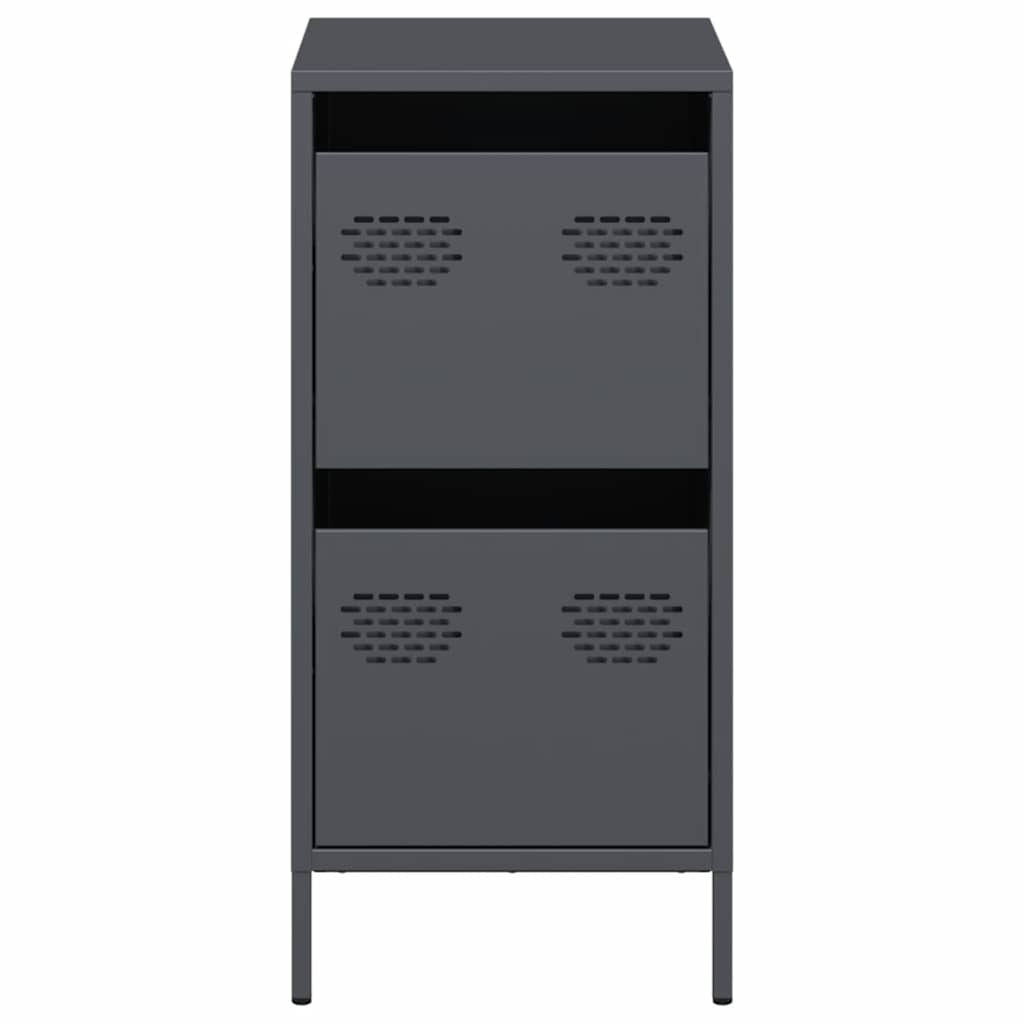 Sideboard Anthracite 35 X 39 X 73.5 Cm Cold Rolled Steel