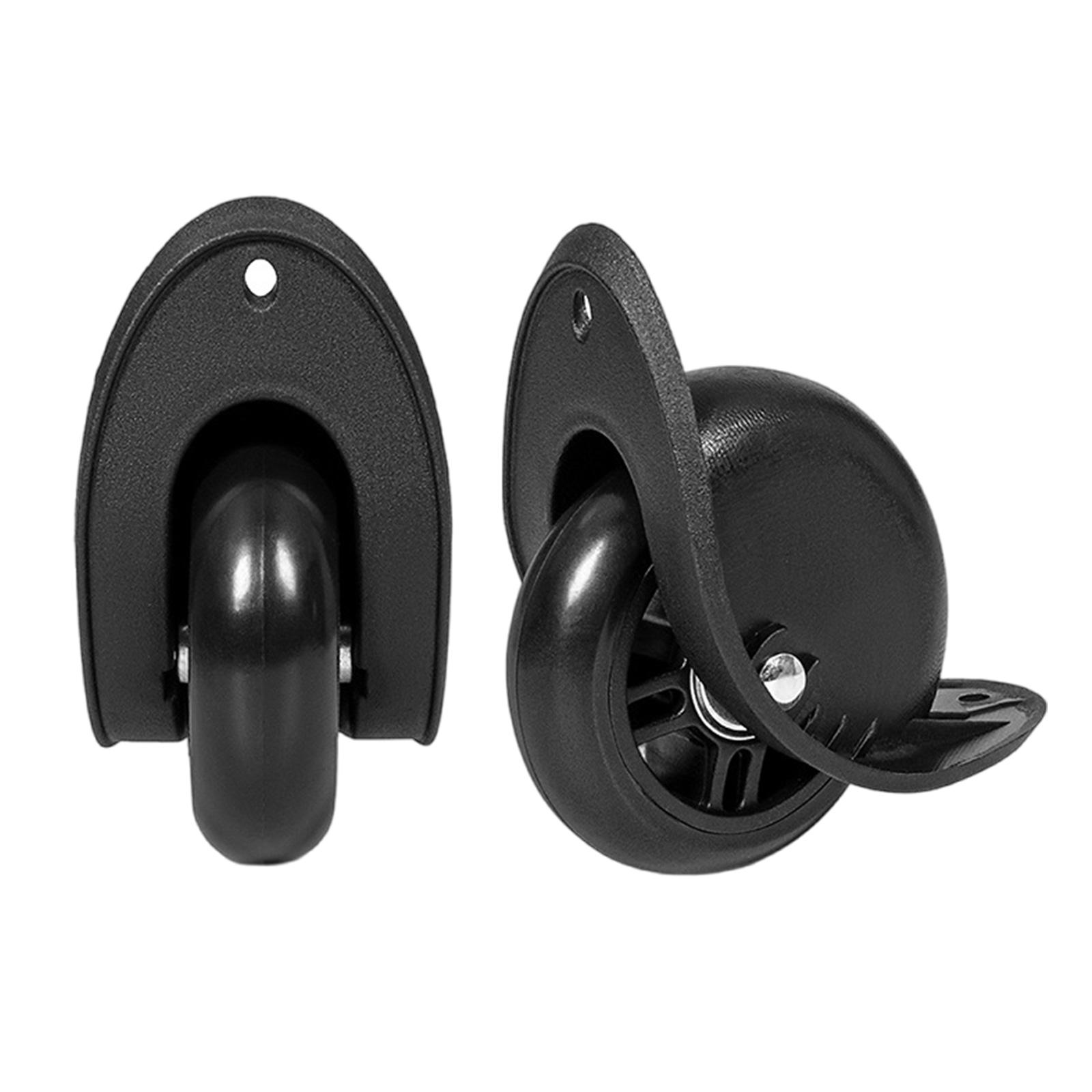 

1 пара сменных колес для чемодана, практичные колеса для багажа, колеса для дорожного багажа, запасные колеса из ПВХ для поездок в школу и обратно