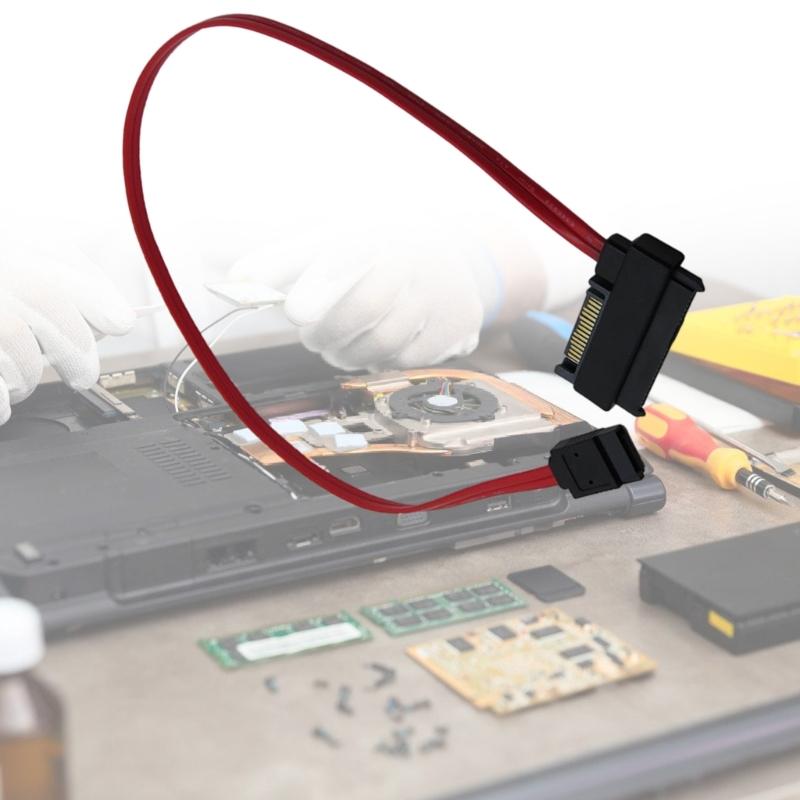 MINISAS SFF8482SAS29 SAS29 15P To 7P Hard Drive Data Transfer Cable With 50cm Length