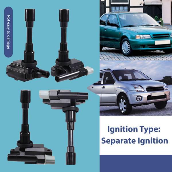 Black Plastic Car Ignition Coil Set 33400-65G00 for Ling None
