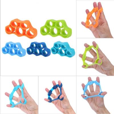 1PC Silikon Finger Handgelenk-stärkungsmittel-ball Übung Finger Power Trainer Widerstand Band Hand Grip Yoga Stretche Festigkeit Trainer Greifer