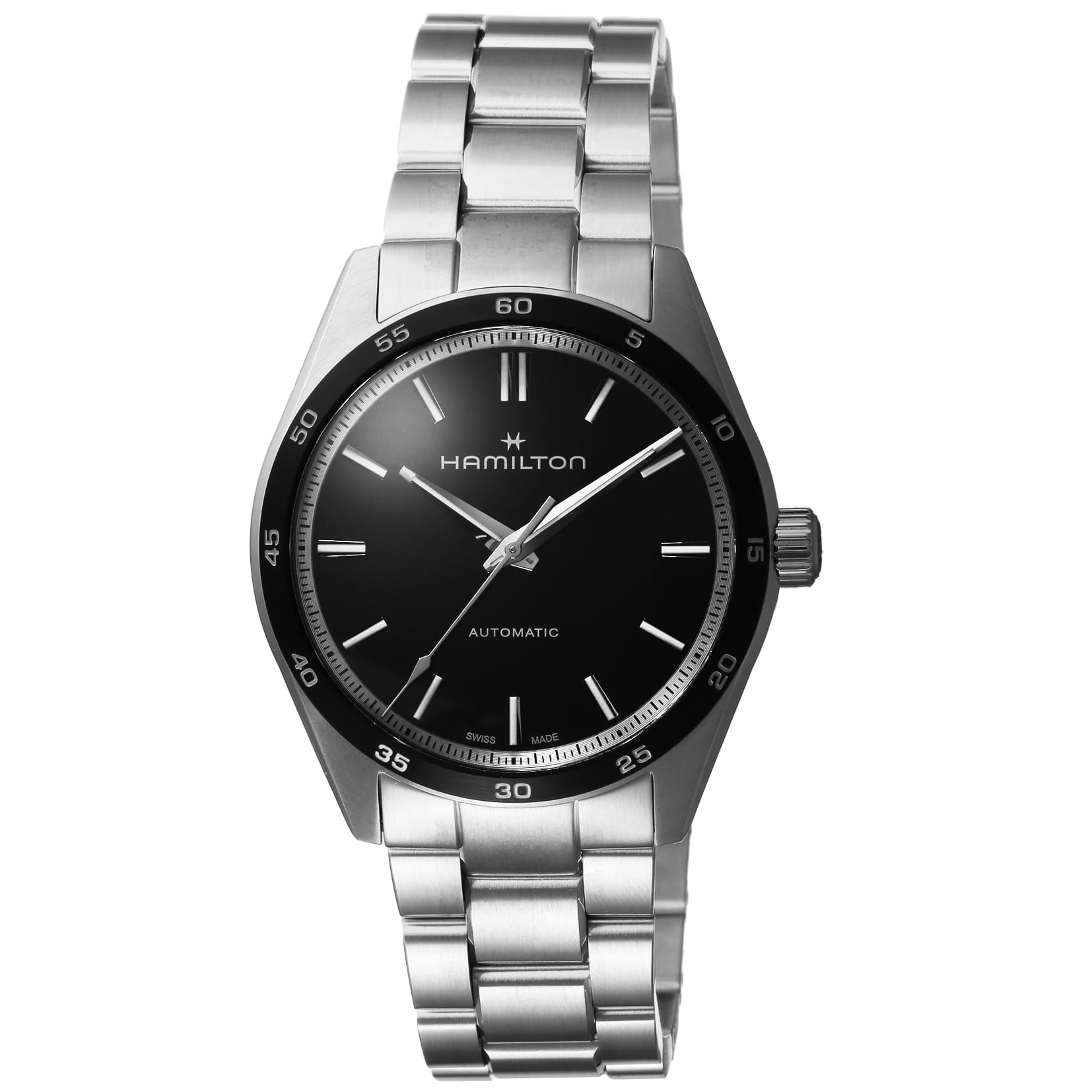 

Casual Watch Jazzmaster H36205130 Silver [Hamilton] Men s [Item] чорний