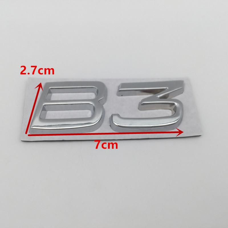 

1pcs for VOLVO B3 B4 B5 B6 B8 C300 AWD Car letters Front Hood Emblem Bonnet Sticker Rear tail Trunk Badge Decal Styling