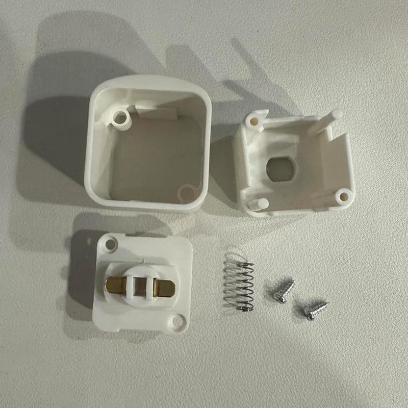 

Двухпроводной трековый соединитель Белый Черный Металлогалогенные ламповые патроны Детали трекового светильника белый