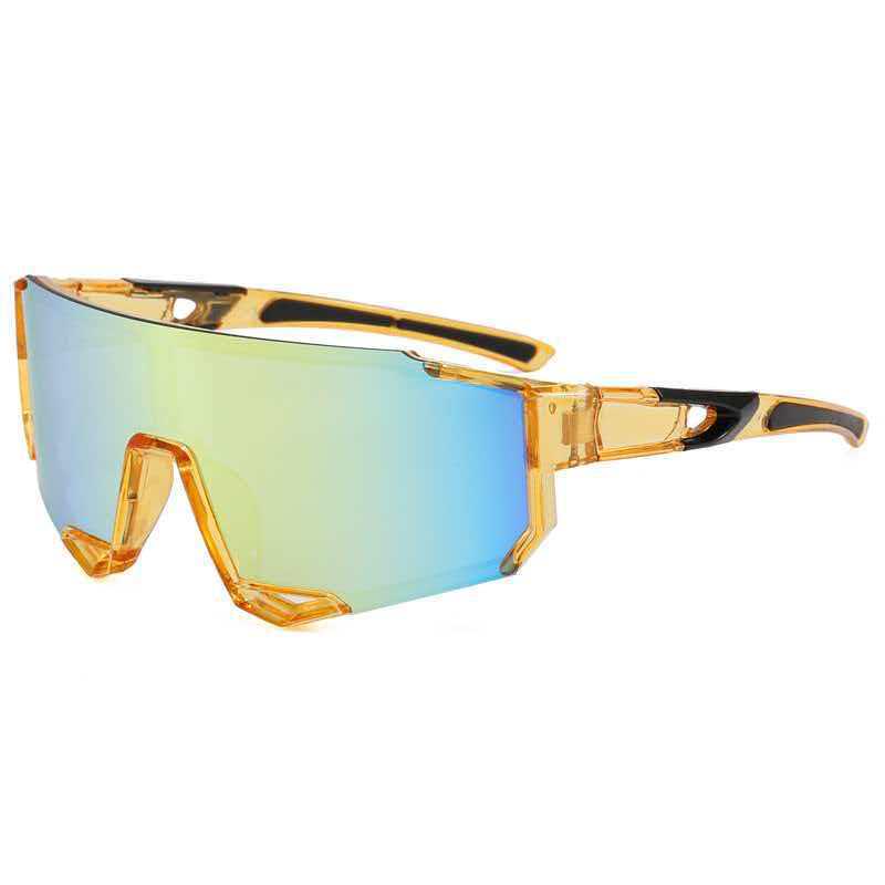 New Style Cross-border Colorful Mountaineering Sunglasses with Replaceable Coated Lenses for Outdoor Mountain Bike Riding