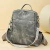 PU Rucksack Damen Rucksack mit großer Kapazität Multifunktionale Umhängetasche