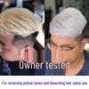 Purple Shampoo for Ash-Blonde Hair Care After Bleaching to White Gold