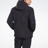 Reebok Outerwear C Fl Solid Color Hooded Casual Jacket Men Outerwear Black FT0650