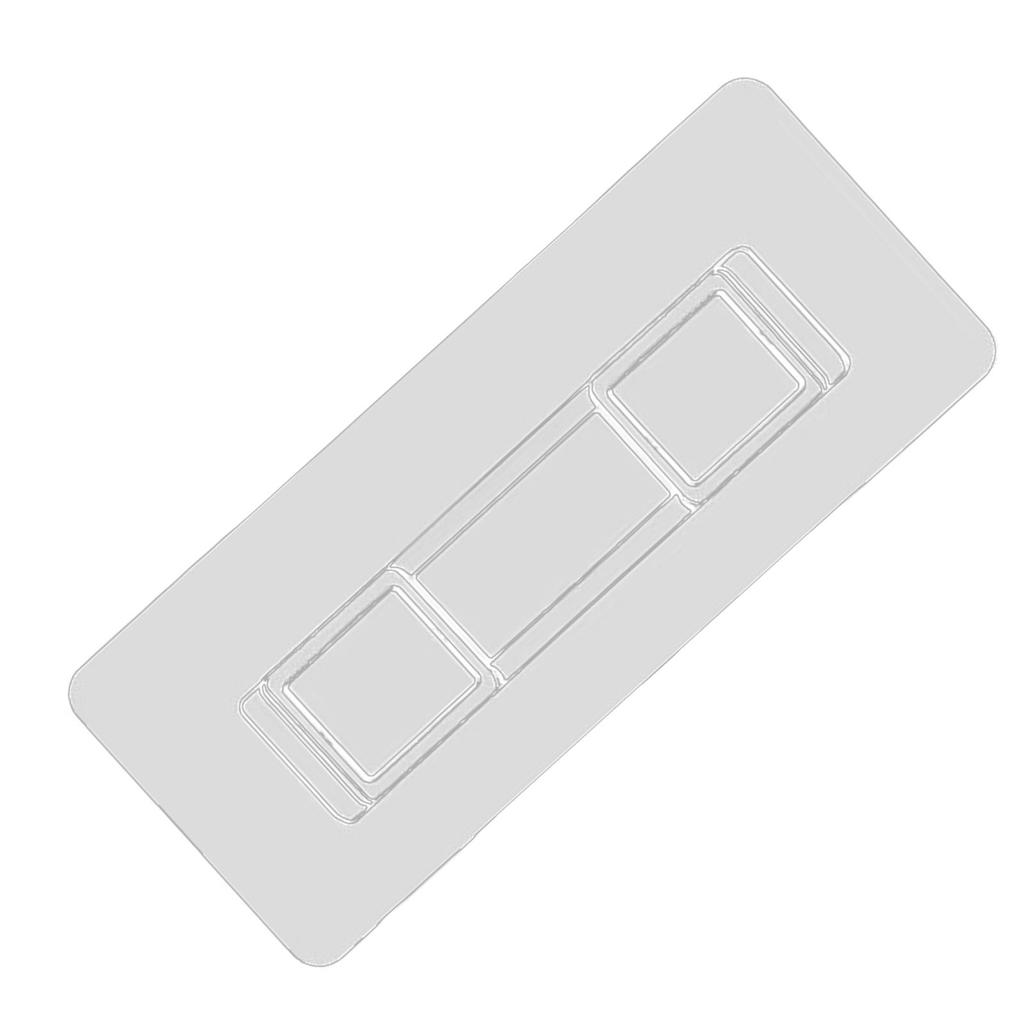 6PCS Shower Caddy Adhesive Hooks Resin Patch Clip Rack for Bathroom Tissue Box Corner Shelf Soap Basket Toothbrush