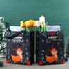 Christmas Gift Bags, Gift Packaging Handbags, Santa Claus, Snowman, Christmas Tree, Non-woven Fabric Bags