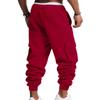 Men's Autumn and Winter American Overalls Multi-Pocket Casual Sports Cuffed Pants