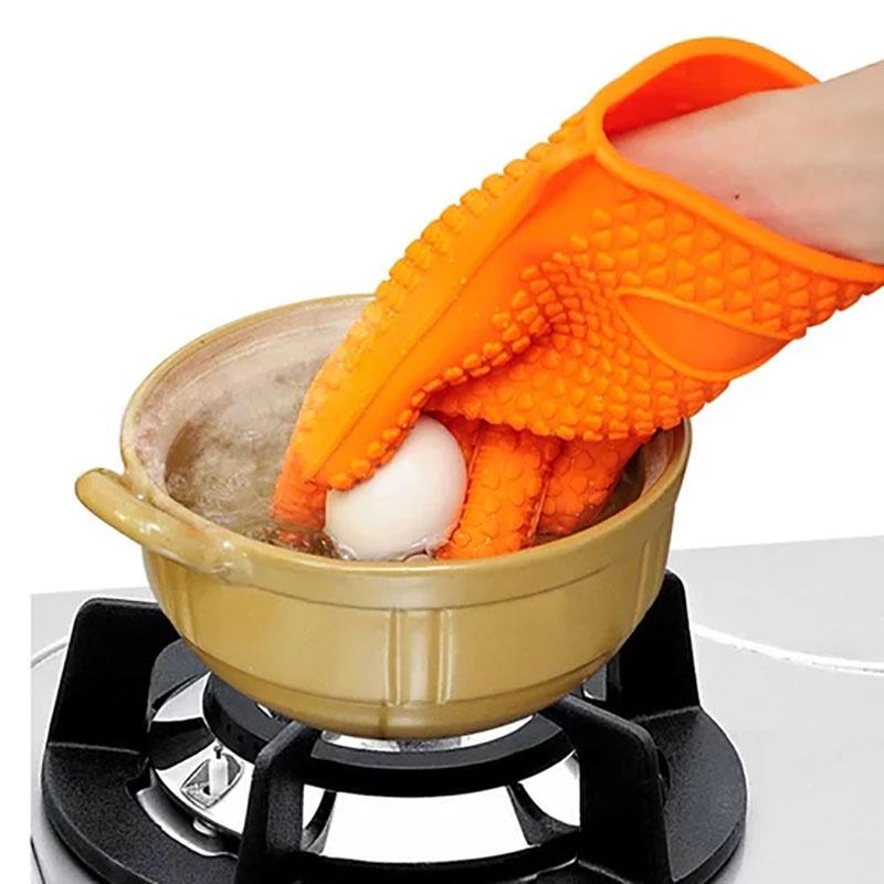 Versatile Silicone Heat Resistant Gloves For Kitchen Oven Grill And Bbq Adventures