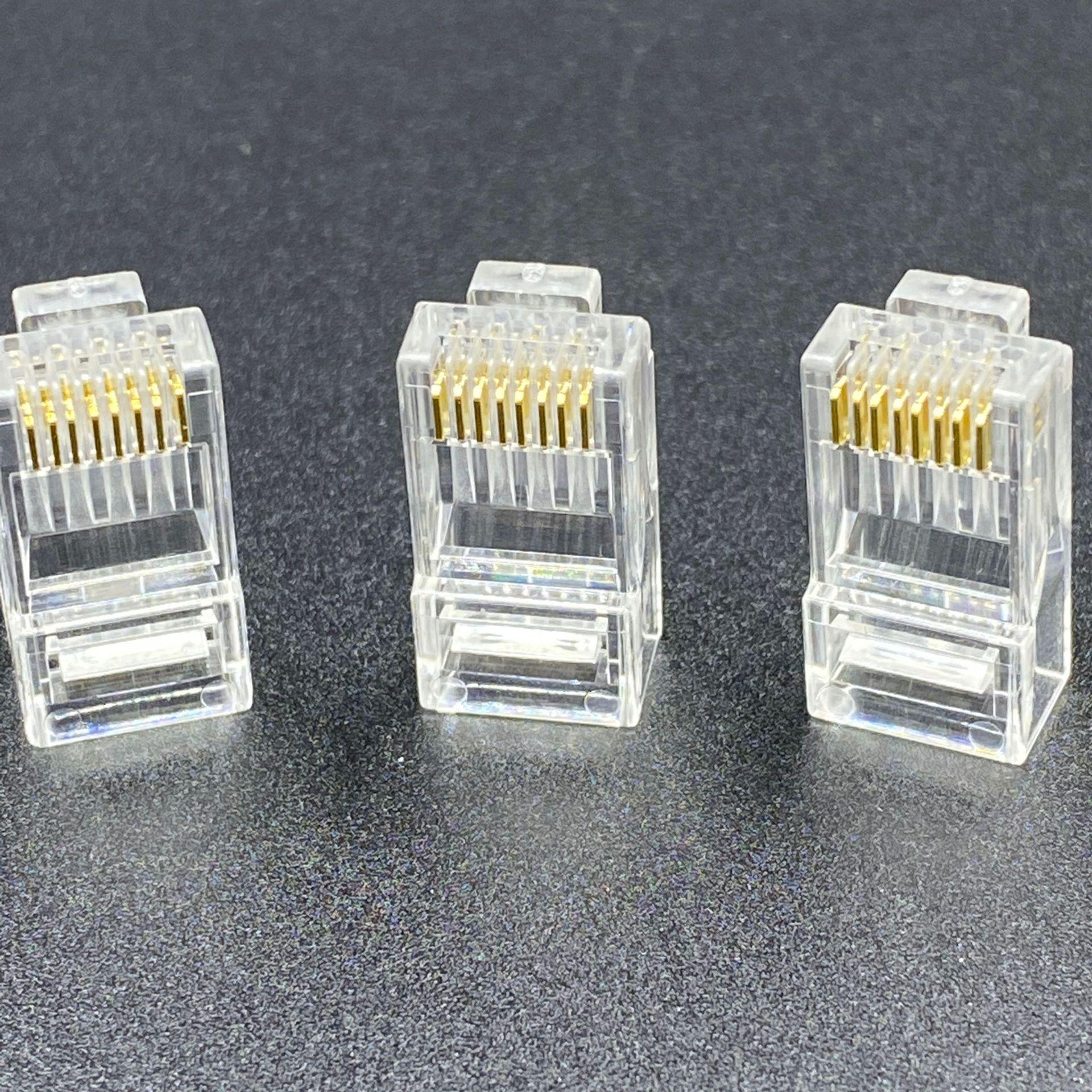 

Мережевий кабель RJ45 8P8C Cat5e в білій коробці з кристалічною головкою з потрійними контактами з чистої міді Network Crystal Head