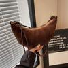 Pu Small Duffle Bag With Zipper Closure For Casual Daily Use