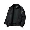 Spring New Washed 100% Cotton Men's Aviator Jacket Fashion Casual Baseball Bomber Jacket Streetwear for Men