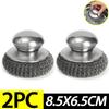 1/6Pcs Stainless Steel Kitchen Pot Brush with Ergonomic Handle Wire Ball Cleaning Tools Home Kitchen Dish Washing Accessories