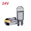 T10 24V COB High Brightness Plug-in Light: Car Parking, Reading, License Plate, Transparent Integrated W5W Truck Bulb