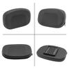For Honda Yamaha Suzuki Harley Davidson Motorcycle Universal Black Rear Backrest Cushion Sissy Luggage Rack Passenger Pad