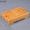 New Style Chinese Style Bamboo Tea Set Tray Water Storage Convenient Tea Tray Household Tea Set Tea Set Accessories NLSLASI