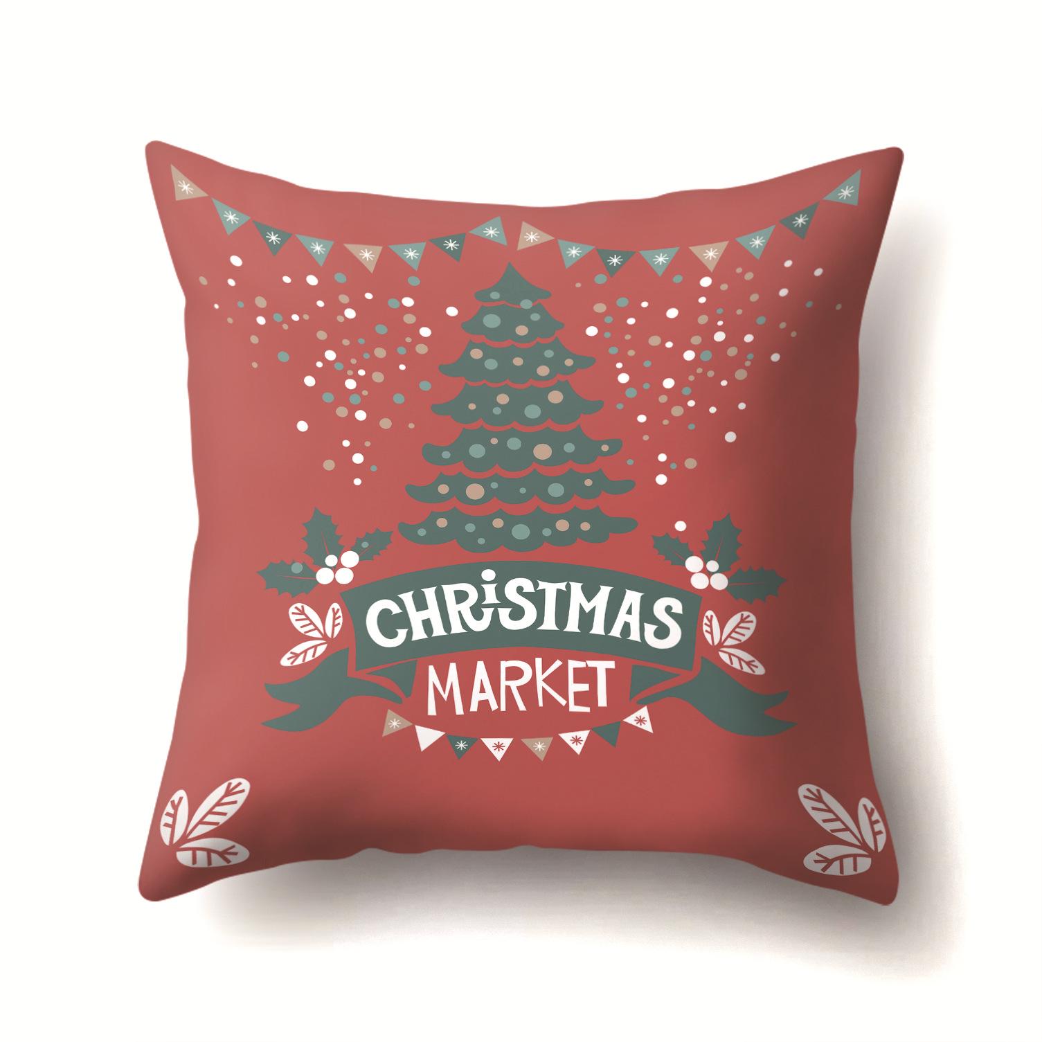 

Рождественская односторонняя наволочка для спальни, наволочка для гостиной, наволочка для диванной подушки, наволочка для прикроватной спинки, наволочка 45Cm without pillow core