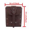 Medieval Belt PU leather copper coin waist bag Coaplay wide belt Renaissance retro belt Cosplay props Accessory