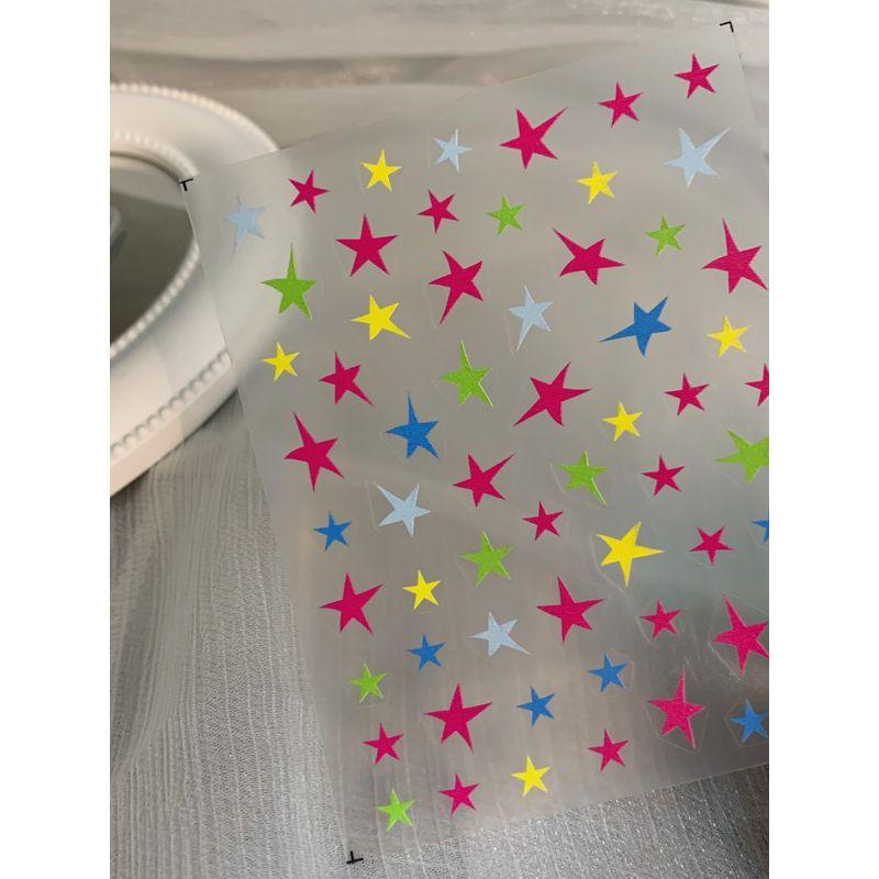 

J90 Sweet and Spicy Y2g Personalized Punk Nail Sticker J90-3. [Christmas. Star 1]]