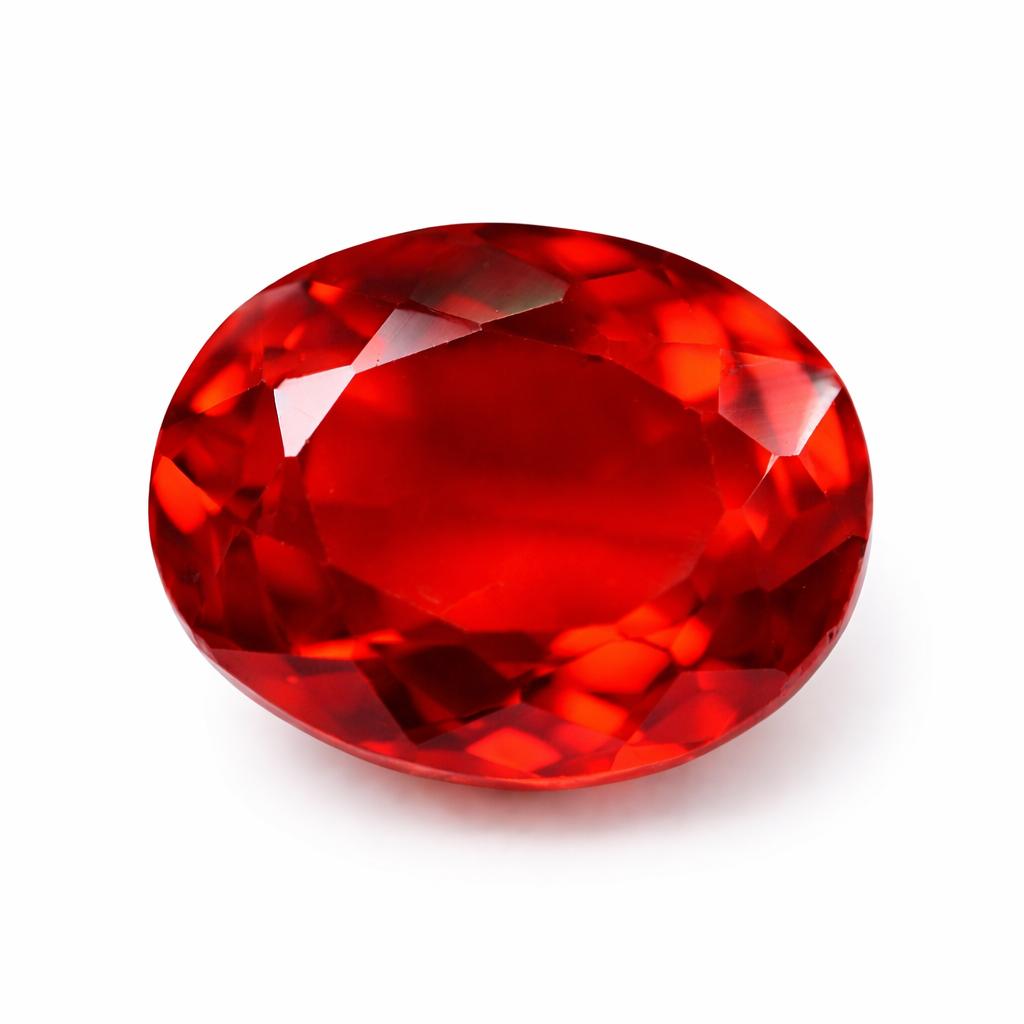 NATURAL Garnet 9 Ct Oval Shape Red Loose Gemstone For Wedding Gift