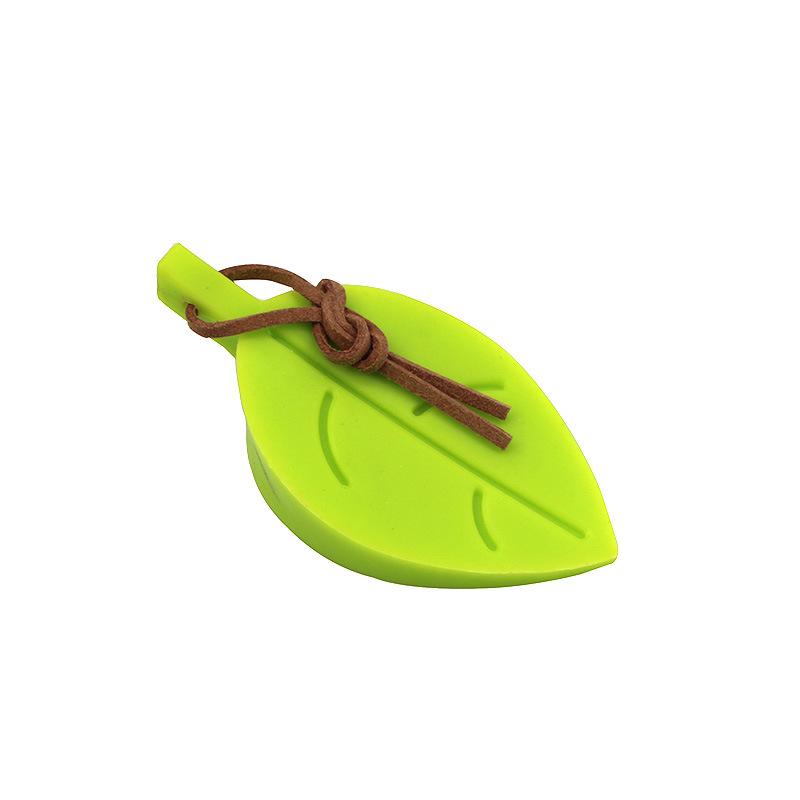

1PCS Silicon Leaves Doorstop For Children Baby Protector Block Home Decor Creative Leaf Style Door Stopper Wedge Holder Safety зелёный