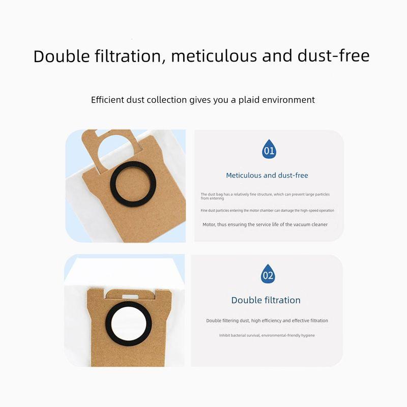 Accessories for Xiaomi Sweeping and Mopping Robot X20 Max: Side Brush, Filter, Cloth, Dust Bag, Cleaning Fluid, Consumables