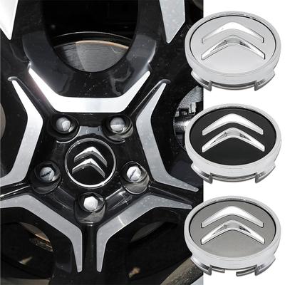 4 Pezzi 56/60MM Coprimozzi Centrali per Cerchi Auto Adesivi Copertura Per C1 C2 C3 VTS C4 Saxo C4L C5 C6 C8 Xsara Picasso Berlingo DS