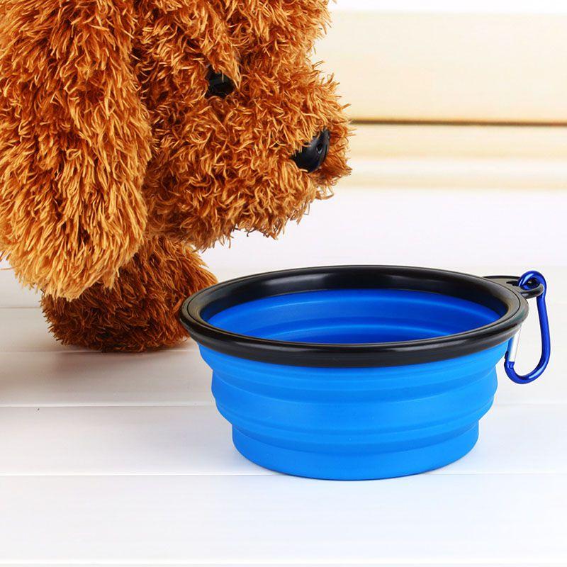 Compact 350ml Collapsible Dog Bowl For Convenient Feeding And Hydration On The Go