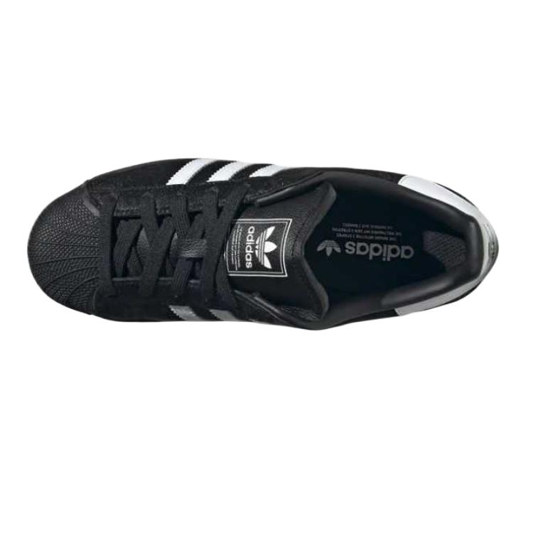 Adidas Superstar 2 Černé dámské tenisky z koňské srsti Core-Black Cloud-White JH9475