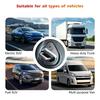 4Pcs Universal Car Door Shock Absorber With Soundproof Damping Cushion Suitable For Most Vehicle Models