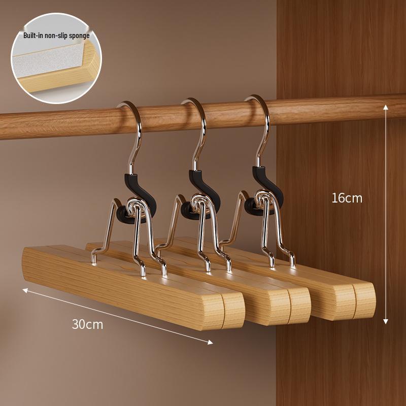 

Non-Slip Non-Wrinkle Pleated Skirt and Pants Hanger Clip