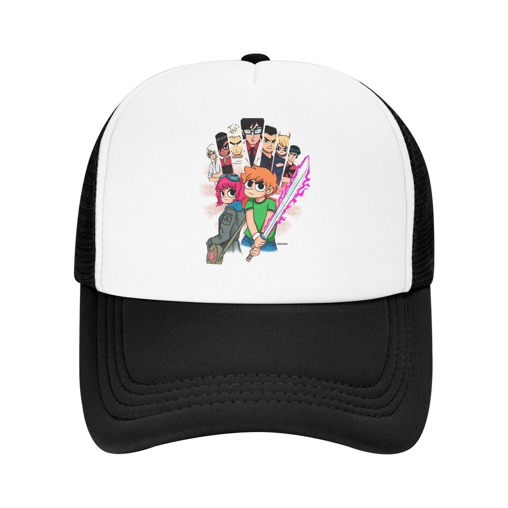 Summer Scott Pilgrims Baseball Cap  Kpop Rock Casual Design Sun Trucker Hat Unisex Unisex Hot Sale Snapback Cap