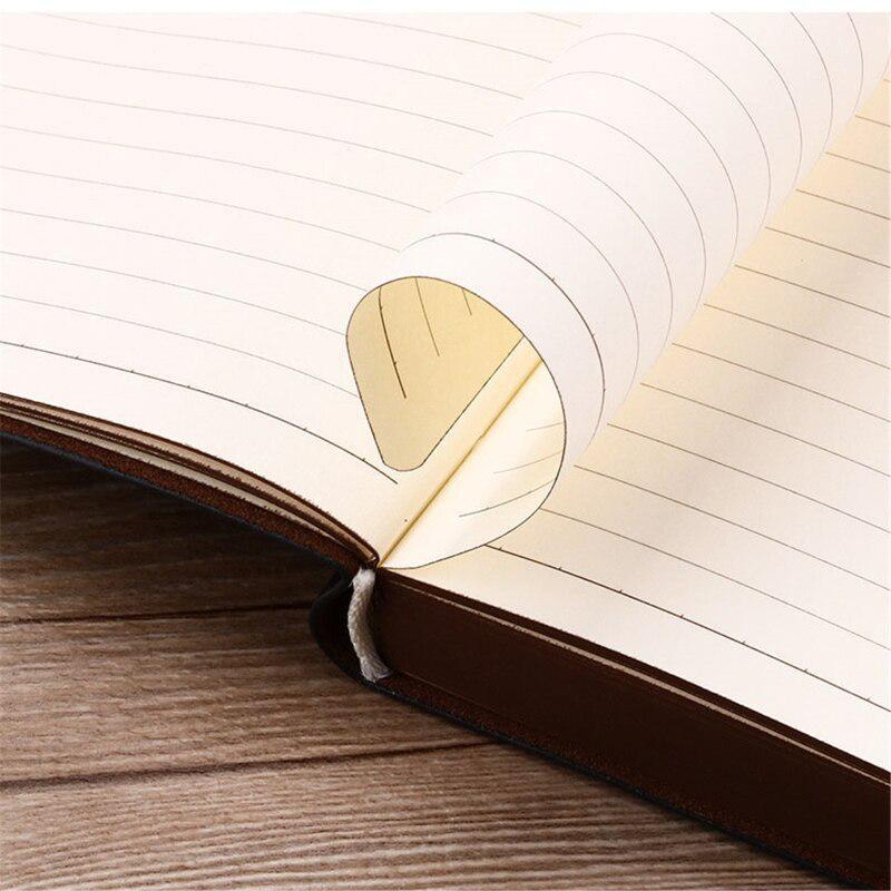 Neues tragbares Notizbuch mit Vintage-Muster aus PU-Leder, Tagebuch, Notizblock, Schreibwaren, Geschenke für Studenten, Bürobedarf